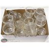 Image 1 : BOX OF MASON JARS, NO LIDS