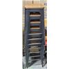 Image 2 : STACK OF 8 METAL & WOOD BAR HEIGHT STOOLS