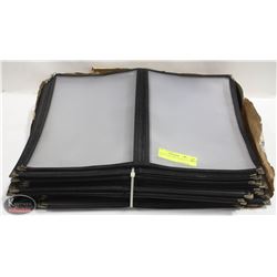 20 NEW 6-SIDED MENU HOLDERS 19" X 13"