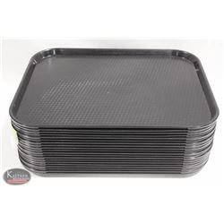 LOT OF TWENTY 18" X 14" HIGH QUALITY TRAYS