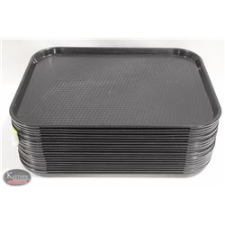 LOT OF TWENTY 18" X 14" HIGH QUALITY TRAYS