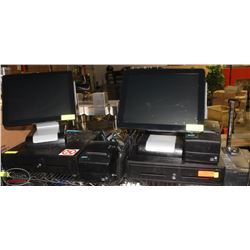 K6/7/8/9) BAILIFF SEIZURE POS SYSTEM W/ 2 TERMINALS, CYBER POWER
