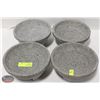Image 1 : LOT OF 4 GRANITE BOWLS - 8"