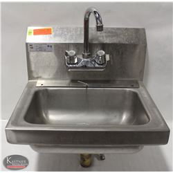 K54) BAILIFF SEIZURE EFI STAINLESS STEEL HAND SINK W/ FAUCET