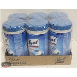 LOT OF 6 - 80 COUNT PACKS OF LYSOL DISINFECTING