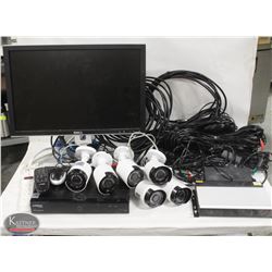 K36) BAILIFF SEIZURE LOREX BY FLIR MPX SUPER HD SECURITY SYSTEM W/