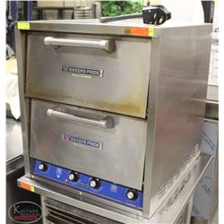 K21) BAILIFF SEIZURE BAKERS PRIDE 2-DOOR COUNTER TOP PIZZA OVEN