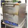 Image 1 : K21) BAILIFF SEIZURE BAKERS PRIDE 2-DOOR COUNTER TOP PIZZA OVEN