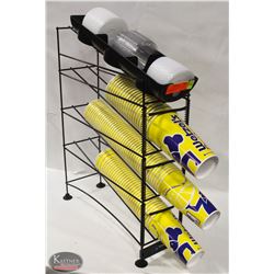 K11/12) BAILIFF SEIZURE SAN JAMAR COUNTER TOP CUP DISPENSER W/