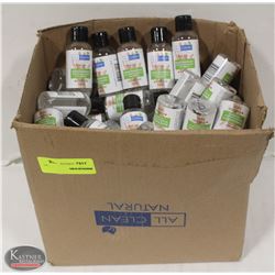 CASE OF 60ML BOTTLES OF ALL CLEAN NATURAL HAND