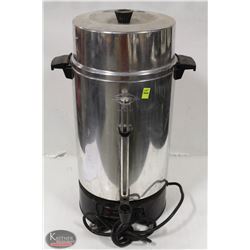 WESTBEND 100 CUP COFFEE DISPENSER *AS IS, MISSING