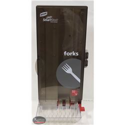 NEW DIXIE SMART STOCK  DISPOSABLE FORK DISPENSER