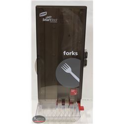 NEW DIXIE SMART STOCK  DISPOSABLE FORK DISPENSER