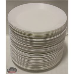 STACK OF APPROX. 50 - 10" DINNER PLATES