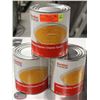 Image 1 : K37) BAILIFF SEIZURE LOT OF 3 - 2.84L CANS OF DELUXE NACHO CHEESE