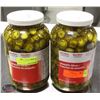 Image 1 : K36) BAILIFF SEIZURE LOT OF 2 - 4L JARS OF JALAPENO SLICES
