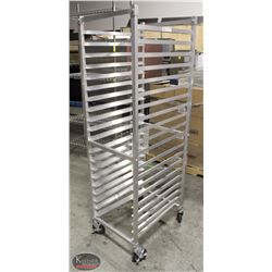 20-TIER ALUMINUM BAKERS RACK. 26"X20.5"X70"