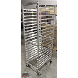 20-TIER ALUMINUM BAKERS RACK. 26"X20.5"X70"