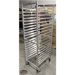20-TIER ALUMINUM BAKERS RACK. 26"X20.5"X70"