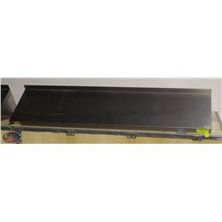 BAILIFF SEIZURE STAINLESS STEEL WALLSHELF 48"X12"