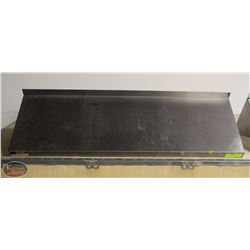 BAILIFF SEIZURE STAINLESS STEEL WALLSHELF 36"X12"