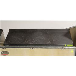 BAILIFF SEIZURE STAINLESS STEEL WALLSHELF 36"X12"