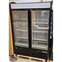 NEW ICB HINGED DOUBLE DOOR DISPLAY FREEZER