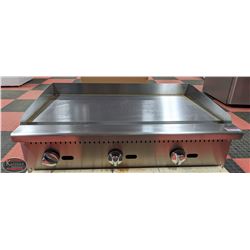 NEW ICB 36" NATURAL GAS COUNTER TOP GRIDDLE