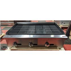 NEW ICB 36" NATURAL GAS COUNTER TOP CHARBROILER