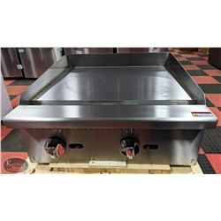 NEW ICB 24" NATURAL GAS COUNTER TOP GRIDDLE