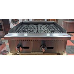 NEW ICB 24" NATURAL GAS COUNTER TOP CHARBROILER