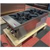 Image 3 : NEW ICB 2 BURNER NATURAL GAS COUNTER TOP HOT PLATE