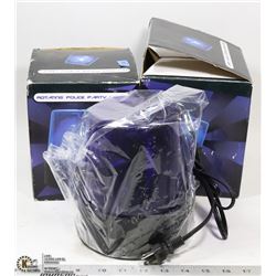 LOT OF 2 ROTATING POLICE PARTY LIGHTS