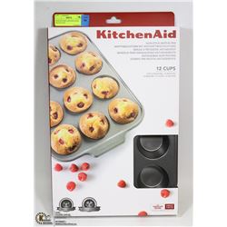 NEW KITCHEN AID NON-STICK MUFFIN PAN