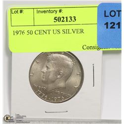 1976 50 CENT US SILVER