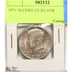 1971 50 CENT US SILVER