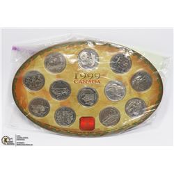 CANADIAN 1999 QUARTER SET