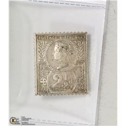 BRITISH .925 SILVER SILVER JUBILEE POSTAGE STAMP