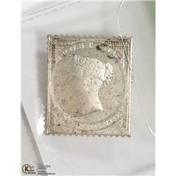 BRITISH .925 SILVER SILVER JUBILEE 4 PENCE STAMP