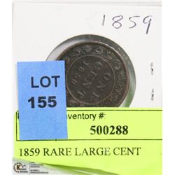 1859  LARGE CENT