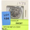 Image 1 : 1973 RCMP 25 CENT