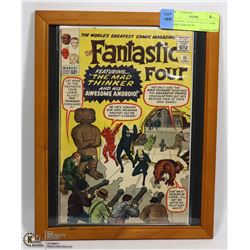 FANTASTIC FOUR #15 COLLECTORS COMIC DISPLAY IN