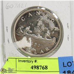 1950 CANADIAN SILVER DOLLAR