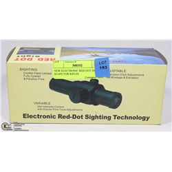 NEW ELECTRONIC RED-DOT SIGHT SCOPE FOR RIFLES
