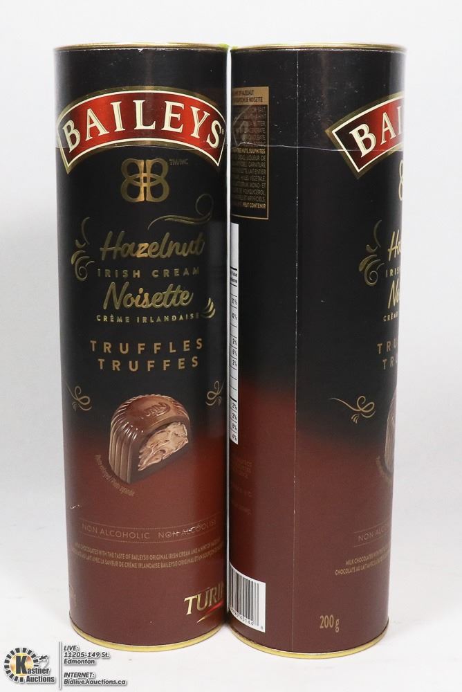 TWIN PACK BAILEYS HAZELNUT IRISH CREAM TRUFFLES