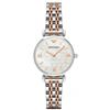 Image 2 : NEW EMPORIO ARMANI MOTHER-OF-PEARL WATCH MSRP $475