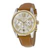 Image 1 : NEW MICHAEL KORS 3-CHRONO BROWN DIAL 37MM MSRP$309