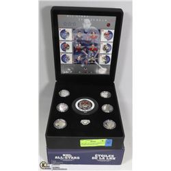 2002 NHL ALL STARS COMMERATIVE STAMP AND MEDALLION