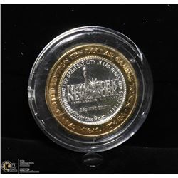 LTD EDITION GAMING TOKEN .999 FINE SILVER, NEW