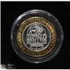 Image 1 : LTD EDITION GAMING TOKEN .999 FINE SILVER, NEW